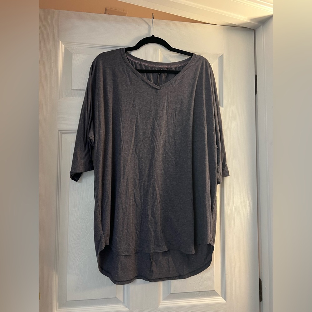 Victorias secret Gray V-Neck Women's lounge top